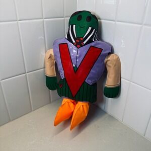 Vintage 1971 The Letter People Mr.V Velvet Vest Inflatable Arista Corp Alphabet